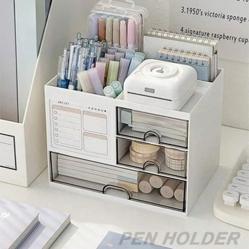 Tabletop Stationery And Cosmetic Organizer