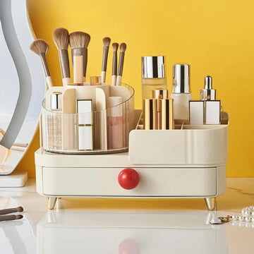 Desktop Rotating Cosmetic Organizer