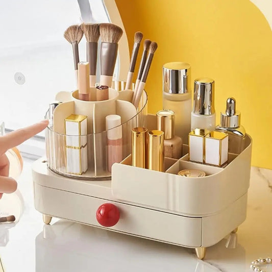 Desktop Rotating Cosmetic Organizer