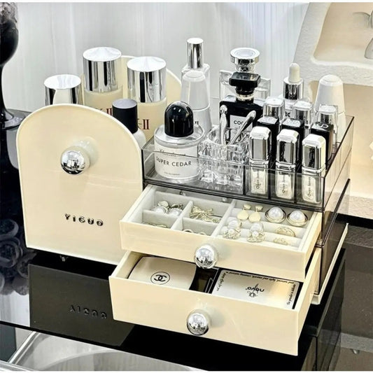 Cosmetic Organizer With Drawer