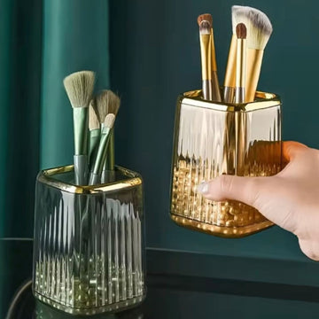 ELEGANT MAKEUP BRUSH HOLDER – STYLISH & DECORATIVE ORGANIZER