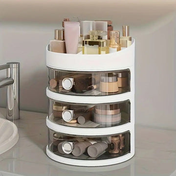 Desktop Multi Drawer Jewelry And Cosmetic Organizer