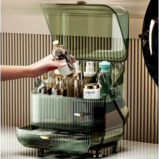 Transparent Dustproof Cosmetic Organizer