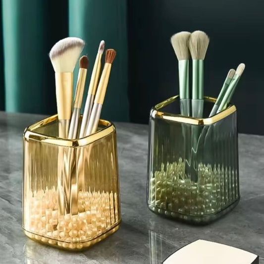 ELEGANT MAKEUP BRUSH HOLDER – STYLISH & DECORATIVE ORGANIZER