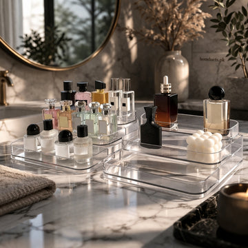 Desktop Perfume And Cosmetic Organizer