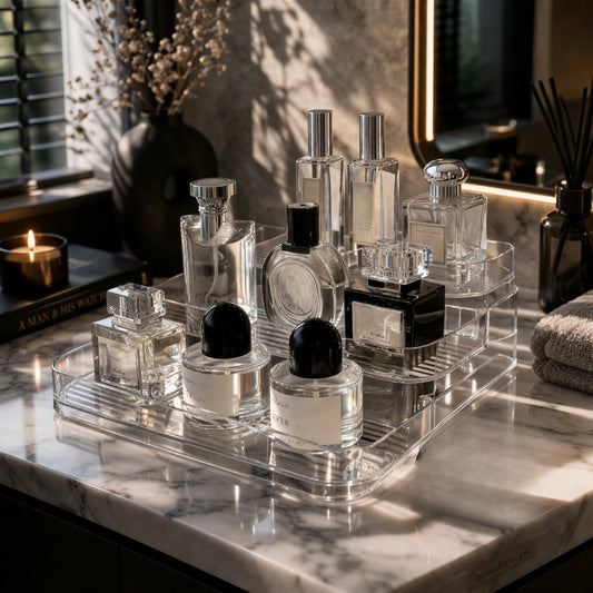Desktop Perfume And Cosmetic Organizer