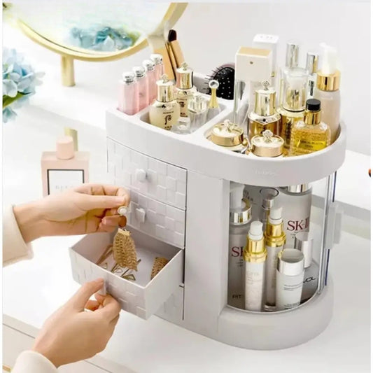Largest Capacity Cosmetic Organizer With Drawer