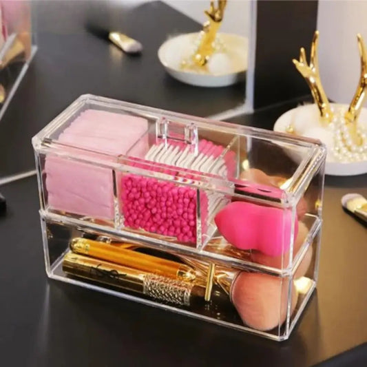 Double Layer Acrylic Cosmetic Organizer