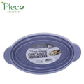 Oval Food Storage Container | 2500ml 2 in 1 Bowl Set With Lid - Pleco Houseware
