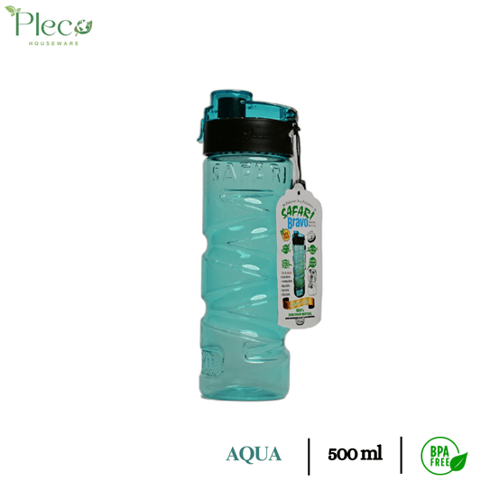 Safari Bravo Water Bottle 500ml | Sports water bottle - Pleco Houseware