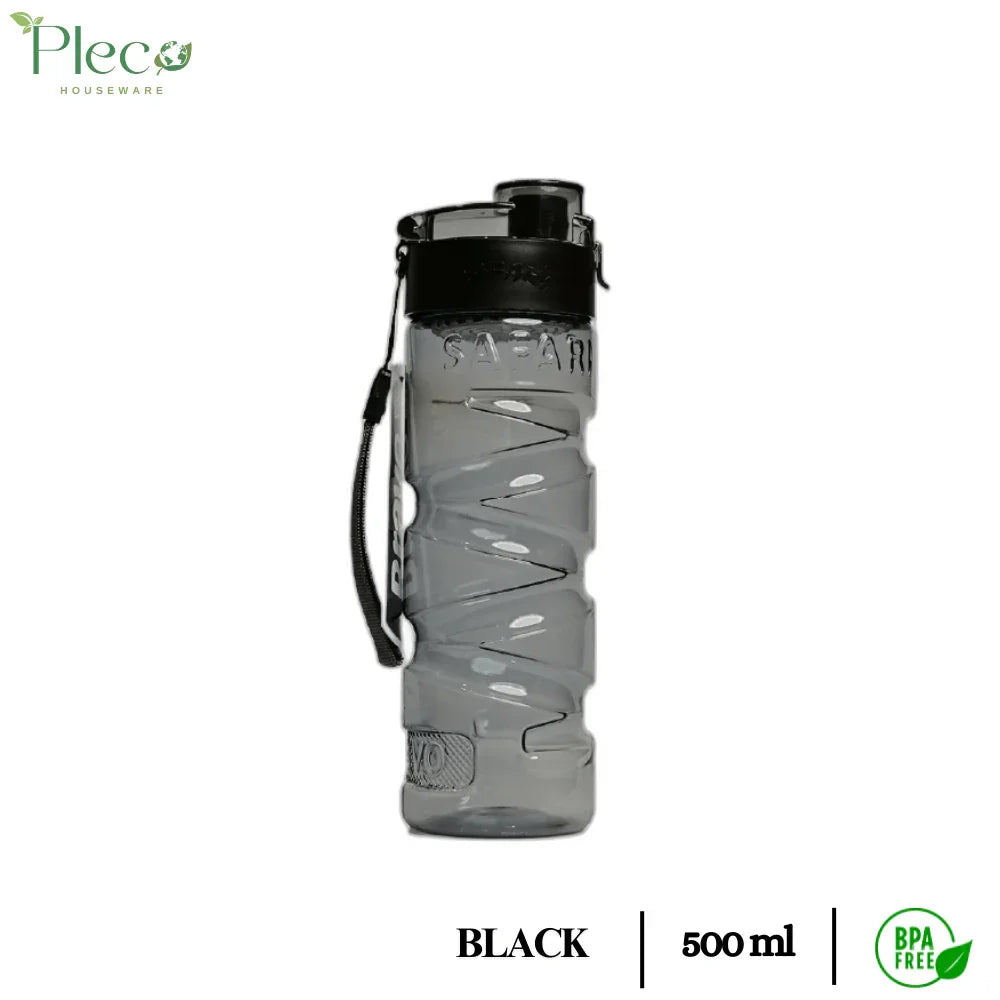 Safari Bravo Water Bottle 500ml | Sports water bottle - Pleco Houseware