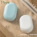 Soap Case Pack of 3 – Plastic Soap Holder with Lid for Bathroom, Kitchen & Travel - Pleco Houseware