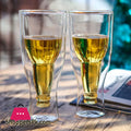 Double Wall Upside Down Beer Glass 250ml - Pleco Houseware