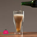 Double Wall Upside Down Beer Glass 250ml - Pleco Houseware