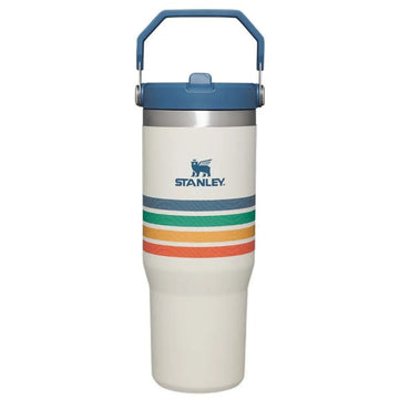Stanley IceFlow™ Flip Straw Tumbler | 30 OZ | Cream Stripe Edition