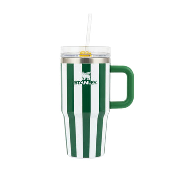 STANLEY SUMMER QUENCHER H2.0 FLOWSTATE TUMBLER 14OZ - GREEN STRIPES