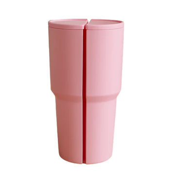 40oz Stanley-Compatible Dual Drink Separator Insert – 2-in-1 Beverage Divider for Tumblers