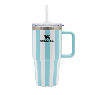 STANLEY SUMMER QUENCHER H2.0 FLOWSTATE TUMBLER 14OZ - BLUE STRIPES