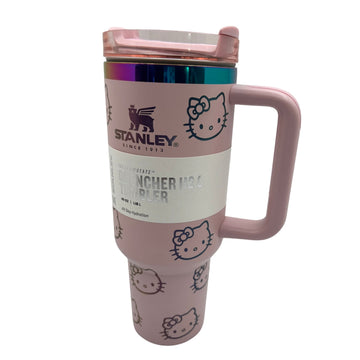 Stanley x Hello Kitty Quencher H2.0 FlowState™ Tumbler | 40 OZ | Pink Rainbow Edition