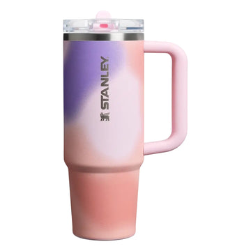THE NEW FREQUENCY QUENCHER PROTOUR FLIP STRAW TUMBLER 40OZ - ROSE PETAL MOTION