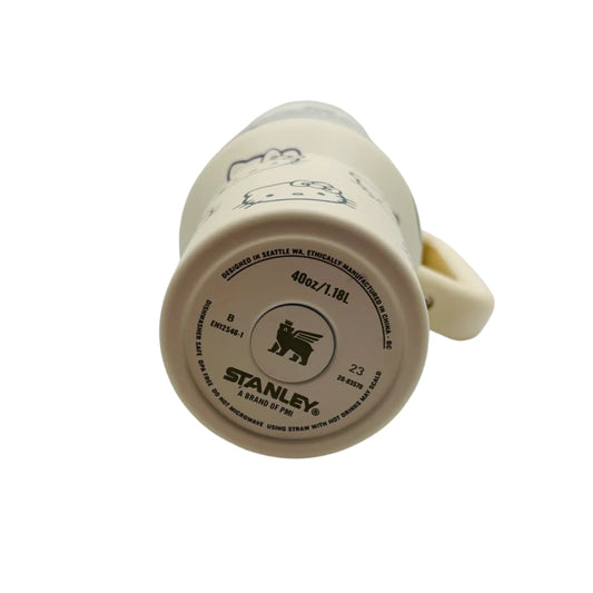 Stanley x Hello Kitty Quencher H2.0 FlowState™ Tumbler | 40 OZ | Cream Rainbow Edition