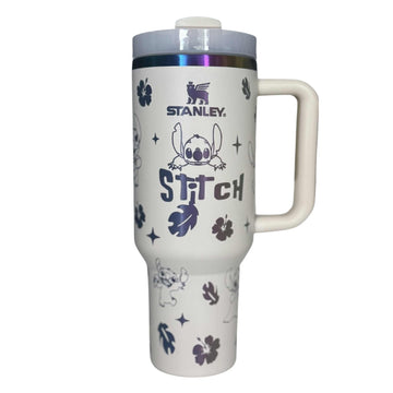 Stanley x Lilo & Stitch Quencher H2.0 FlowState™ | 40 OZ | White Edition