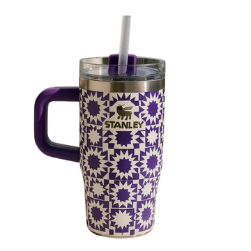 Stanley 20 oz Sunburst Tumbler with Straw | Premium Stainless Steel Mug