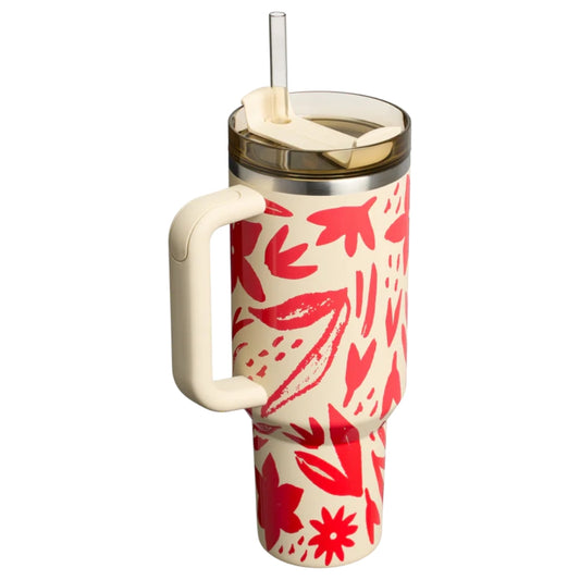 The Quencher® H2.0 FlowState™ Tumbler | 40 OZ - Resort Floral
