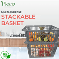 Storage Basket | Stackable Basket | Fruits Basket | Vegetable Basket | Basket For Vegetable | Picnic Basket | Fridge Basket | Kitchen Basket - Pleco Houseware