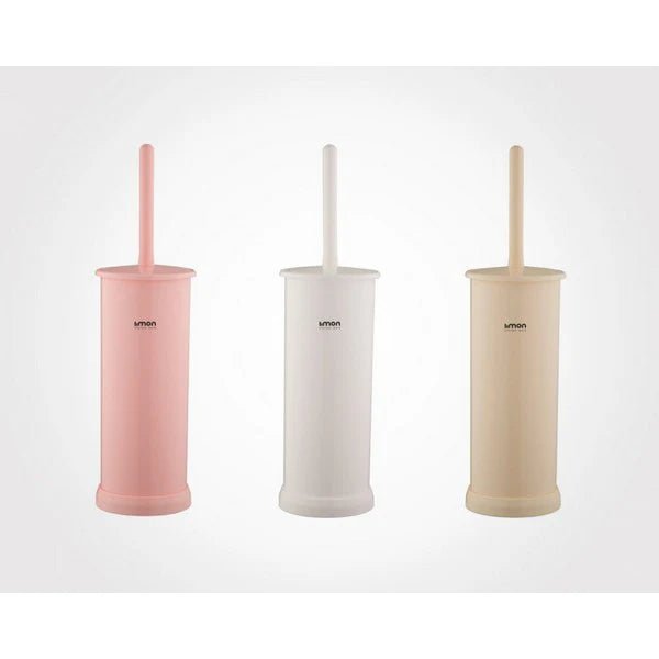 Toilet Brush with Vented Holder Set - Pleco Houseware