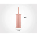 Toilet Brush with Vented Holder Set - Pleco Houseware